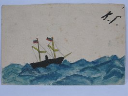 Kinderbild ..Schiff ca. 1905 null